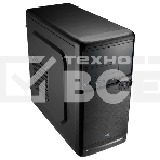 Компьютерный корпус Aerocool/Formula Qs-182 черный без БП mATX 2x120мм 2xUSB 2.0 1xUSB 3.0 audio, фото 1