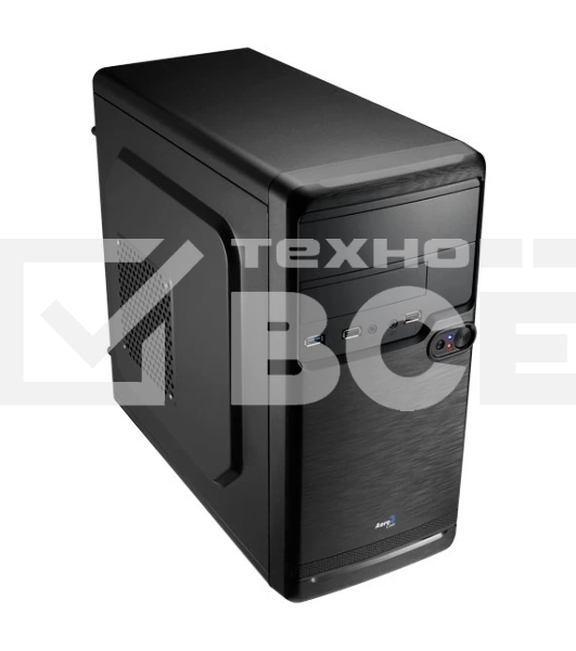 Компьютерный корпус Aerocool/Formula Qs-182 черный без БП mATX 2x120мм 2xUSB 2.0 1xUSB 3.0 audio