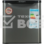 Холодильник Kraft BR 50I серебристый однокамерный 44/3л морозилка сверху, фото 1