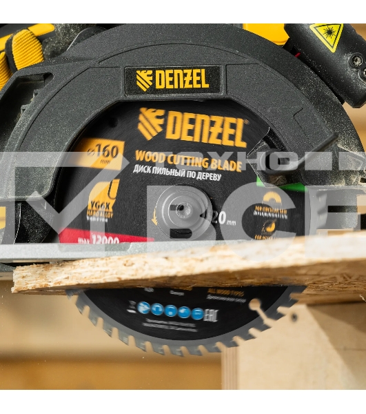 Пильный диск по дереву Denzel ф160х 20 мм, 48 зубьев 733227
