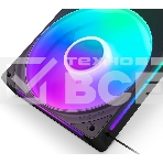 Вентилятор для корпуса Case Cooler NZXT F240 RGb Core (120x120x25мм, 4-pin PWM, RGb, 75.12CFM, 30dBA, 2400RPM, Black, Single-Frame RGb Fan Unit), фото4