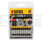 Набор бит Denzel PH1х50, сталь S2, круглый профиль, 10 шт., фото5