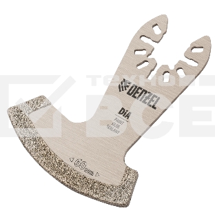 Насадка для МФИ Denzel режущая сегментная, DiA, по камню и плитке, 60 мм