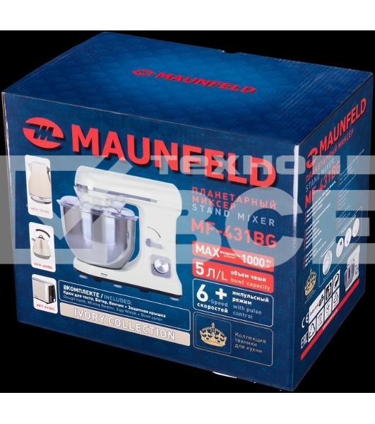 Миксер планетарный Maunfeld MF-431BG