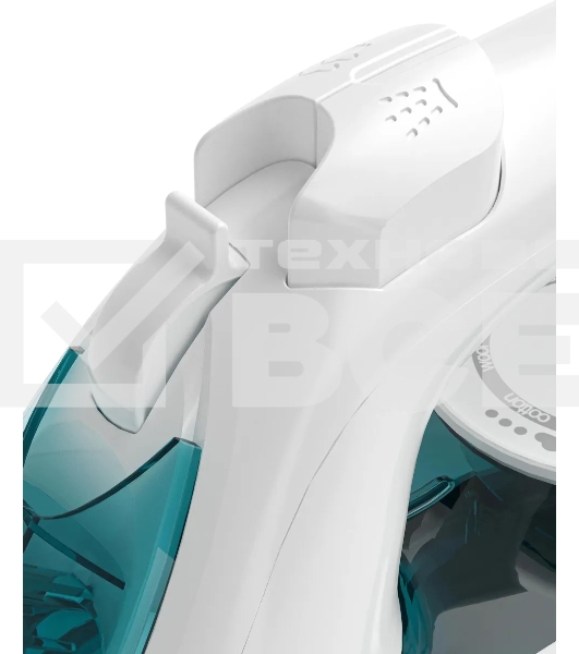 Утюг Candy CI-106 белый/бирюзовый, 3200 Вт, 180 г/мин, 400 мл