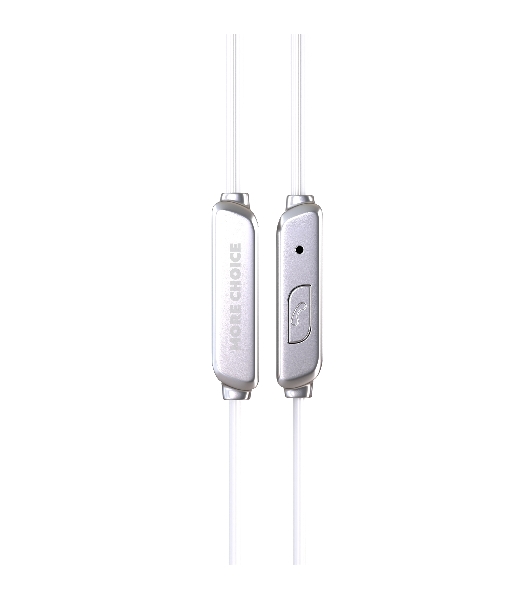 Наушники вакуумные PURE AUX разъем с МК без рег. громкости длина 1.2м More choice G51 (White)