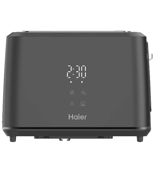 Тостер Haier HT-503 черный, 930 Вт, 2 слота