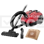 Пылесос BRAYER BR4223 черный/красный, 380/1800 Вт, уборка сухая, пылесборник мешок 2.5 л, фото 1
