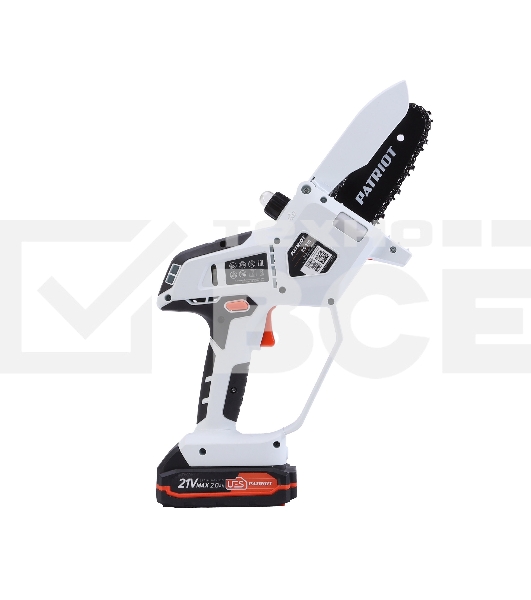 Пила цепная аккумуляторная PATRIOT CS 215 21В UES мини