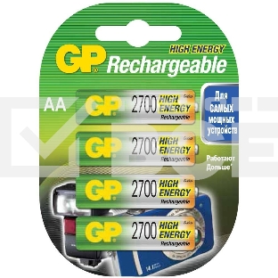 Аккумулятор GP 270AAHC-2DECRC4 (4 шт. в уп-ке)