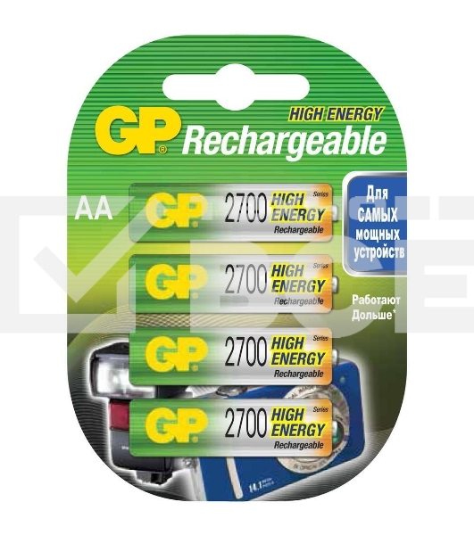 Аккумулятор GP 270AAHC-2DECRC4 (4 шт. в уп-ке)