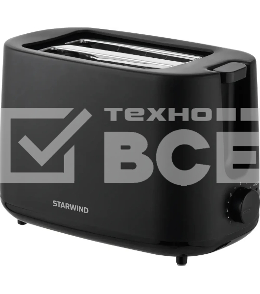 Тостер Starwind ST3106 750 Вт, черный