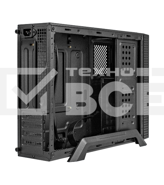Компьютерный корпус Desktop ExeGate MI-307U2-M450 (mini-ITX/mATX, БП M450 с вент. 8см, 2хUSB+2хUSB 3.0, HD аудио, черный)