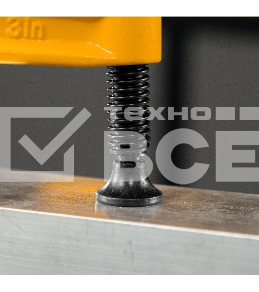 Струбцина Denzel G-образная усиленная, 75 мм