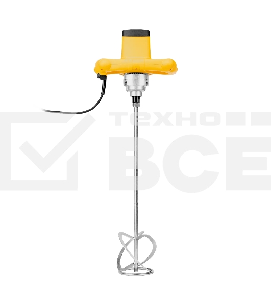 Миксер строительный Denzel EM-1-1200, 1200 Вт, 0-680 об/мин