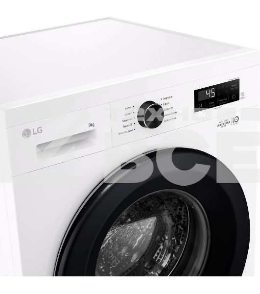 Стиральная машина LG F2Y1VS6W белый, загрузка фронтальная 9 кг, 1200 об/мин., класс: А