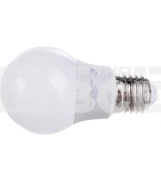 Лампа светодиодная JazzWay LED 7Вт Е27 220В 4000К PLED- ECO- A60 груша 1033185