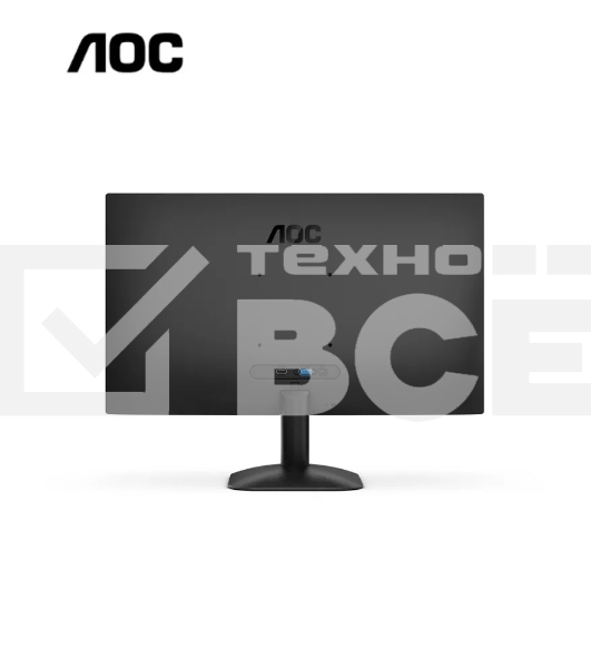 Монитор 23.8' AOC 24B31H IPS 1920x1080, 120 Гц, 4 мс (1 мс MPRT), 16:9, 300 кд/м², VGA, HDMI 1.4, 3.5 Jack, динамики (2x2 Вт), HDR10, Adaptive-Sync, черный