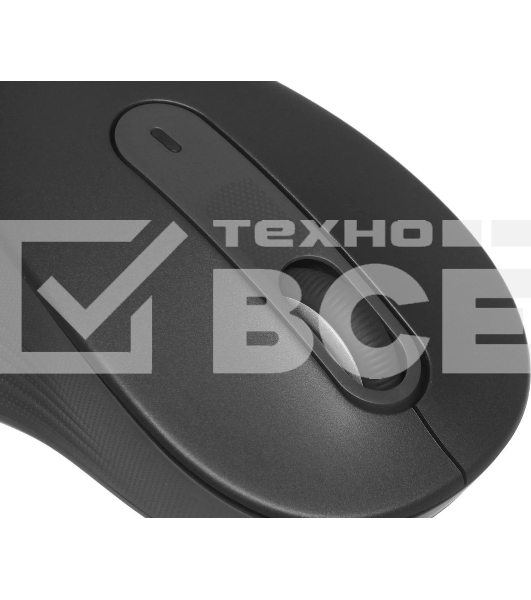 Мышь Logitech M650 L черный оптическая 4000dpi беспров. BT/Radio USB (910-006350)