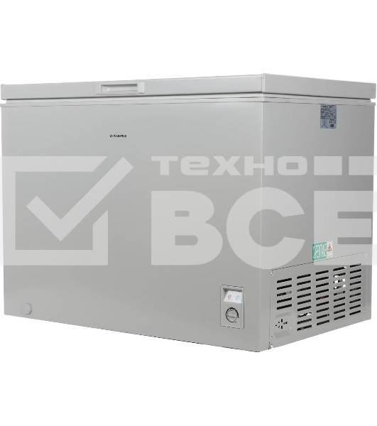 Морозильный ларь Maunfeld MFL300GR, серый, 292л