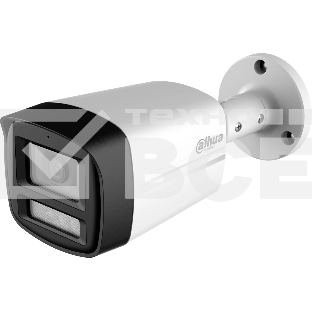 Камера видеонаблюдения аналоговая Dahua DH-HAC-HFW1200TLMP-IL-T-0280B 2.8-2.8мм