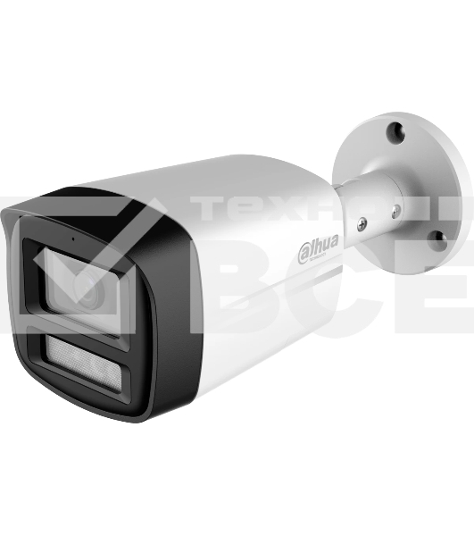 Камера видеонаблюдения аналоговая Dahua DH-HAC-HFW1200TLMP-IL-T-0280B 2.8-2.8мм