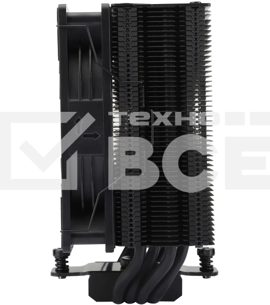 Устройство охлаждения(кулер) Thermalright Assassin Spirit 120 Soc-AM5/AM4/1151/1200/1700 черный 4-pin 25.6dB Al+Cu 900gr Ret (AS120-EVO)