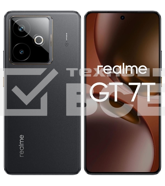 Смартфон Realme GT7T 12+256 чёрный