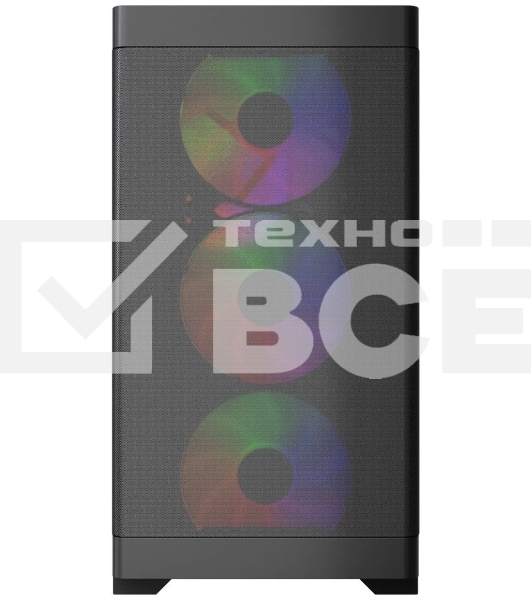 Корпус PowerCase Mistral Micro A13B, Micro-Tower, чёрный