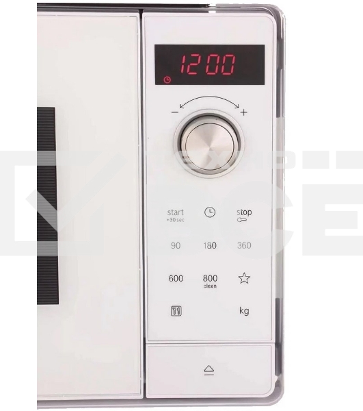 Микроволновая печь встраиваемая Bosch BFL623MW3 Serie 2, белый, 20 л, 800 Вт, переключатели - поворотный механизм/сенсор