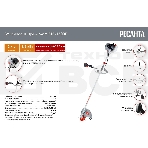 Триммер бензиновый Ресанта БТР-1500П 1500Вт 2л.с. неразбор.штан. реж.эл.:леска/нож, фото3