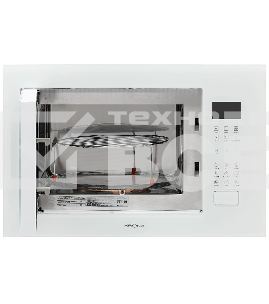 Микроволновая печь встраиваемая Krona REIN 60 WH белый, 25 л, 900 Вт, переключатели - сенсорные кнопочные (Touch Control)