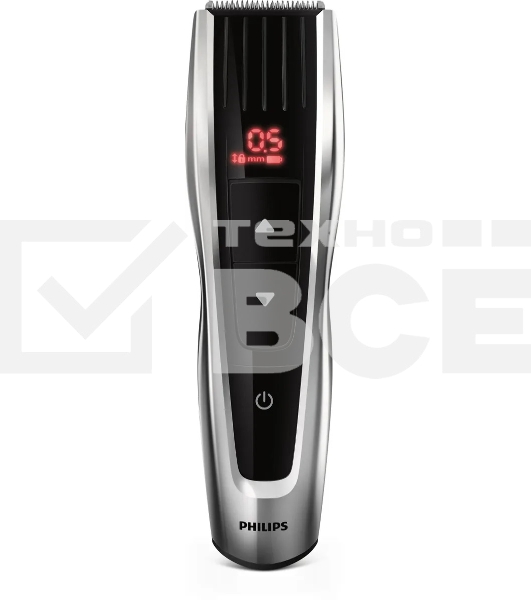 Машинка для стрижки Philips HC9420/15 серебристый/черный (насадок в компл:3шт)