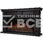 Портал Firelight Porto 42/40/36 камень черный шпон венге, фото 1