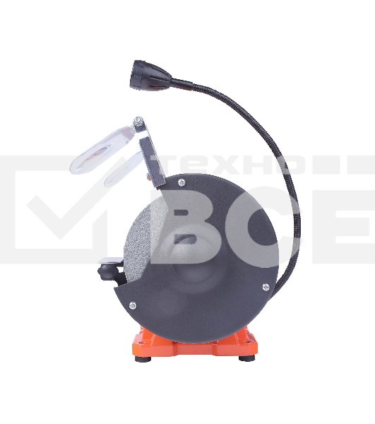 Станок заточной PATRIOT Expert GM 150 PL, подсветка, 375Вт, 2980об/мин,150мм диск, А36/А60 зерн, посадочный 12.7мм, асинхронный, адаптер на круги 32 мм