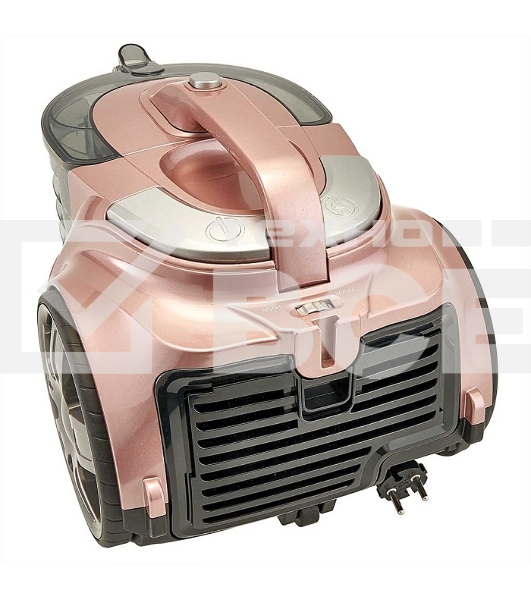 Пылесос Delta DL-0853 бежево-розовый, 400/2400 Вт, уборка сухая, пылесборник контейнер, 4 л