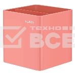 Подставка Deli ENS011PINK Nusign 2отд. для письменных принадлежностей 84х84х86мм розовый пластик, фото 1