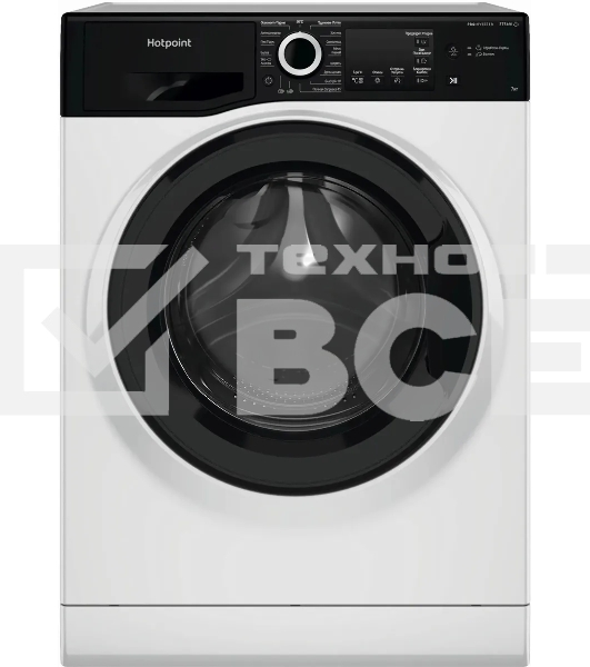 Стиральная машина Hotpoint NSB 7239 ZK VE RU белый, загр. фронтальная макс.: 7 кг 1200 об/мин класс: А