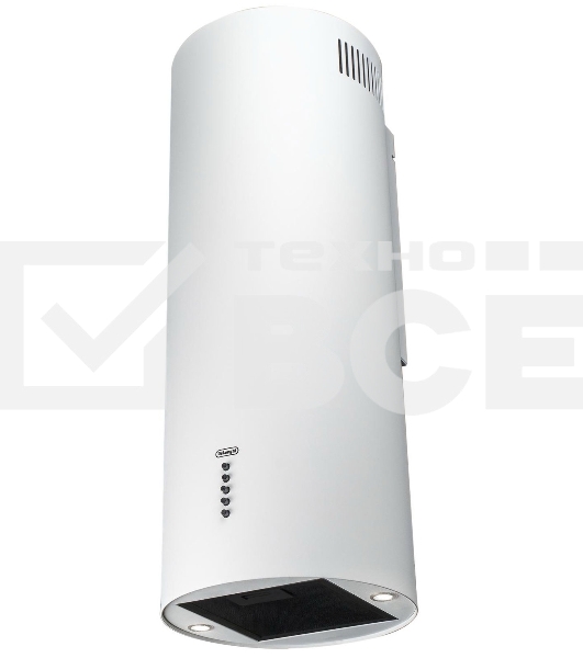 Вытяжка кухонная цилиндрическая DeLonghi Orlando 315 BB белый