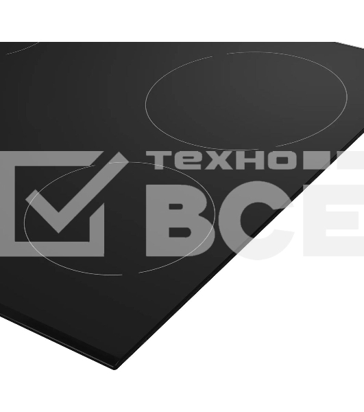 Электрическая варочная панель Hotpoint HR 6T2 B, Hi-Light, независимая, черный