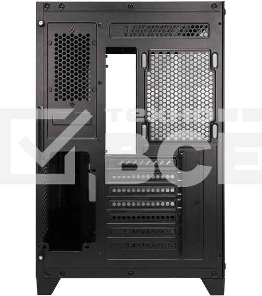 Компьютерный корпус 1STPLAYER MEGAVIEW MV8-TP Black / ATX / MV8-TP-BK