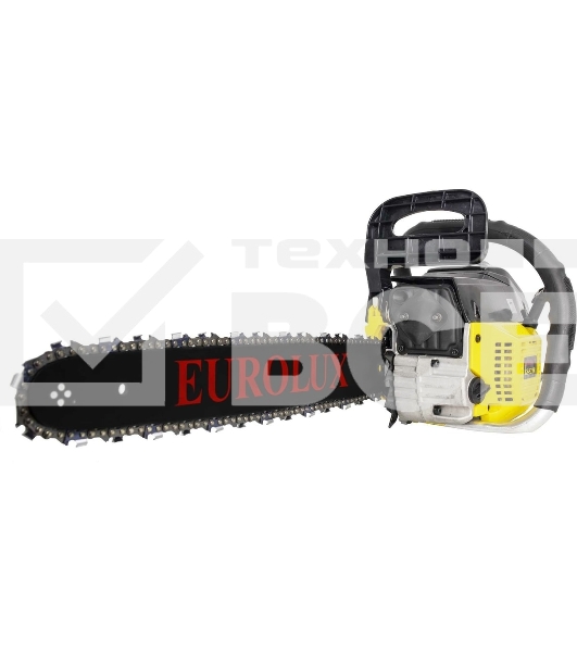 Бензопила Eurolux GS-5218 желтый/черный