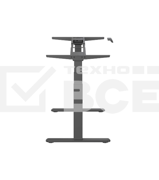 Подстолье Cactus CS-EDLF-BK каркас черный