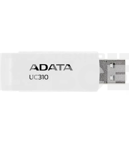 Флешка USB ADATA UC310 (UC310-64G-RWH), 64Gb, USB 3.2 Gen 1, R/W 100/30, белый