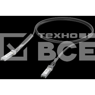 Кабель Ubiquiti UACC-DAC-SFP28-1M, DAC cable, 25 Gbps, 1 м