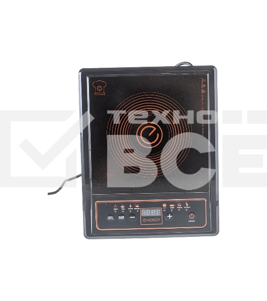 Плита настольная электрическая Energy EN-919 чёрный, 2 кВт, индукция, конфорки - 1, стеклокерамика, сенсор