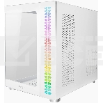 Компьютерный корпус Ginzzu V580 RGb подсветка, закаленное стекло 1хUSB 3.0,1хUSB 2.0, AU белый ATX, фото9