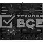 Газовая варочная панель Vitek VGH 6410W MBK черный матовый, фото 1