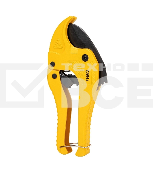 Труборез Deli DL350042 42мм Диапазон реза 42 мм. Тефлоновое покрытие. Лезвие из нержавеющей стали. Корпус алюминиевый сплав.