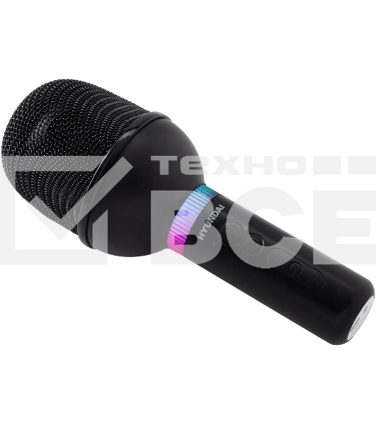 Микрофон беспроводной Hyundai H-MIC101 черный